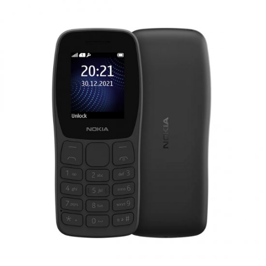 Nokia 105 édition Afrique - Double SIM - Ecran 1,77 pouces - Batterie ; 800 mAh