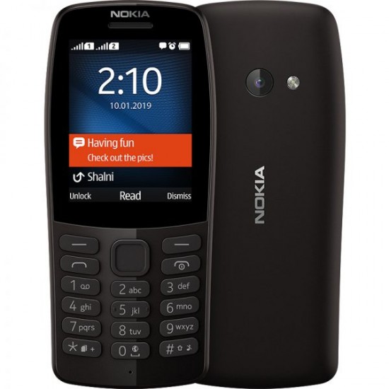 Nokia 210 - Ecran 2,4''  Double SIM Mémoire 16 MB  RAM 16 MB Batterie ; 1200 mAh