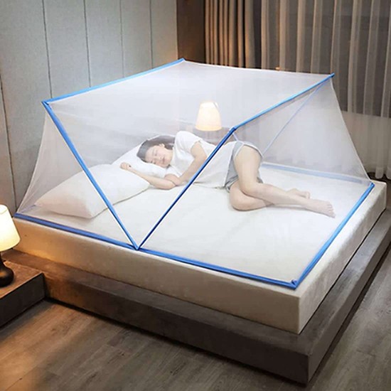 Moustiquaire pliable, tente moustiquaire unisexe, couverture de lit portable pour adulte/enfant, lit pliable sans fond