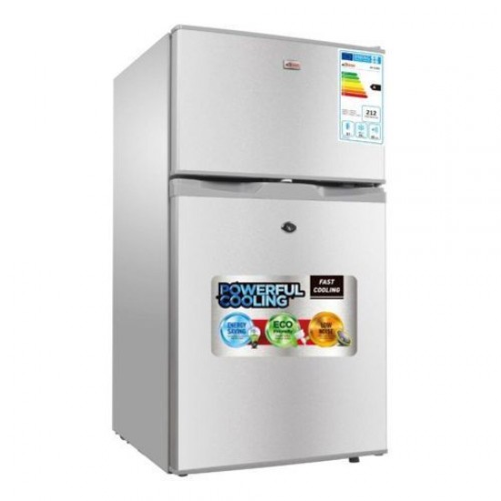 Astech Réfrigérateur bar 2 portes - FB220S - Gris
