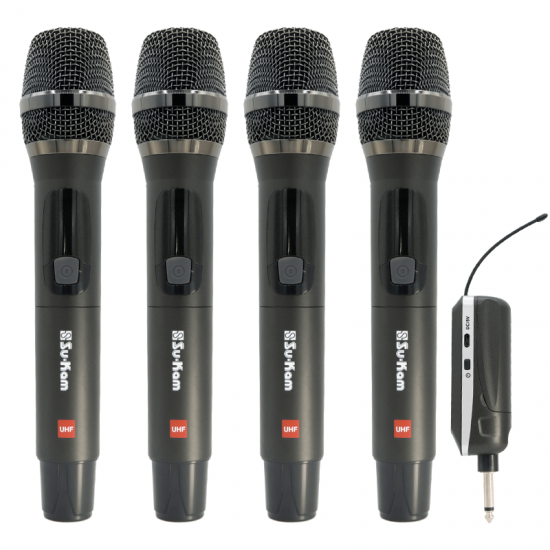 Microphone Professionnel 4 canaux SU-KAM SM-4.0