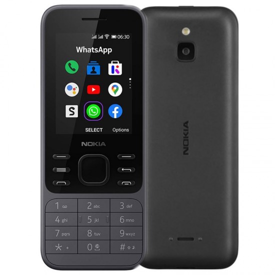 Nokia 6300 4G - Ecran 2,4''  Double SIM Mémoire 4 GB  RAM 512 MB Batterie ; 1500 mAh