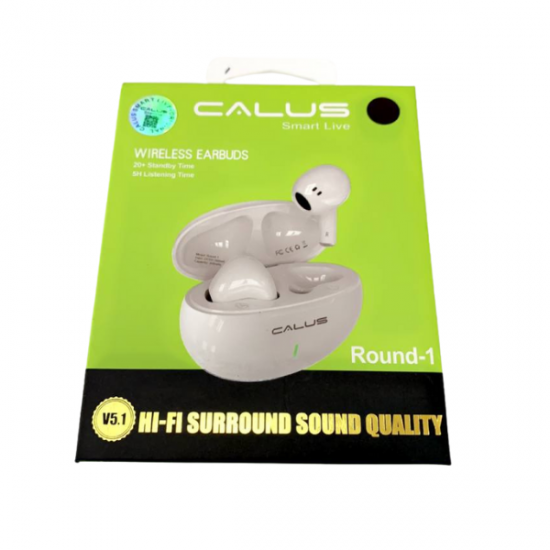 Calus Écouteurs - Casque sans Fil Round 1 - Bluetooth 