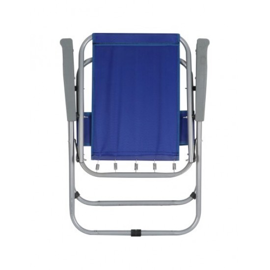 Chaise pliante de camping pcs 52 x 59 x 80 cm Bleu
