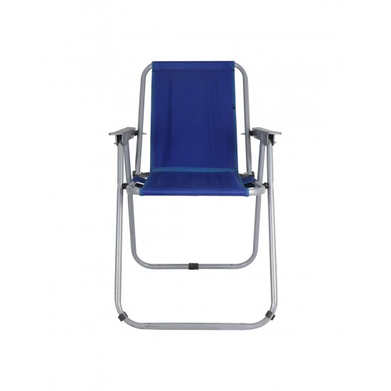 Chaise pliante de camping pcs 52 x 59 x 80 cm Bleu